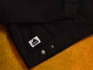 Overdyed Canvas Jacket - Black