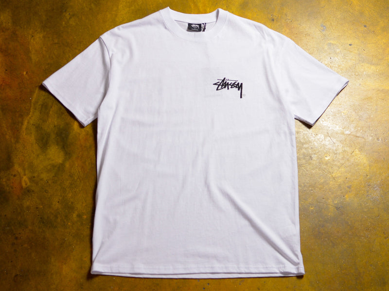 Solid Shadow Stock T-Shirt - White