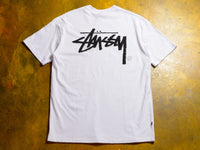 Solid Shadow Stock T-Shirt - White