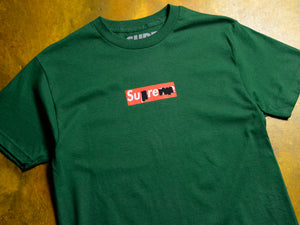 Sharpie T-Shirt - Forest Green / Red
