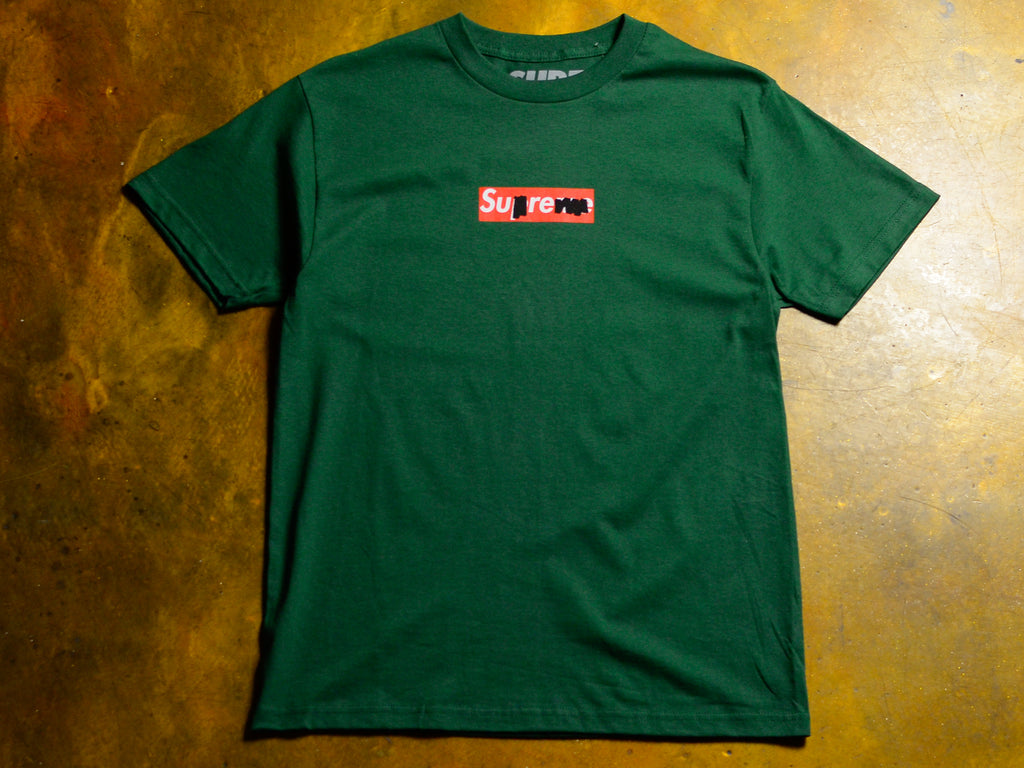 Sharpie T-Shirt - Forest Green / Red
