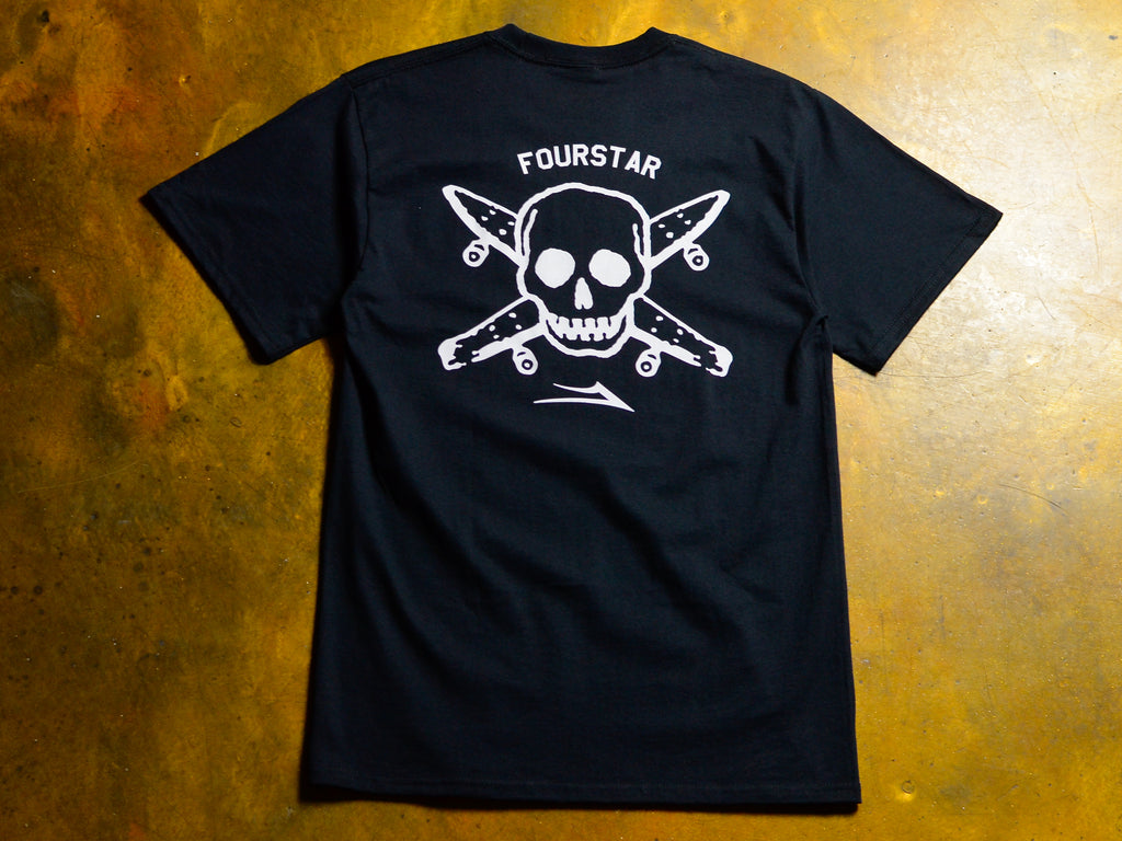 Street Pirate T-Shirt - Black