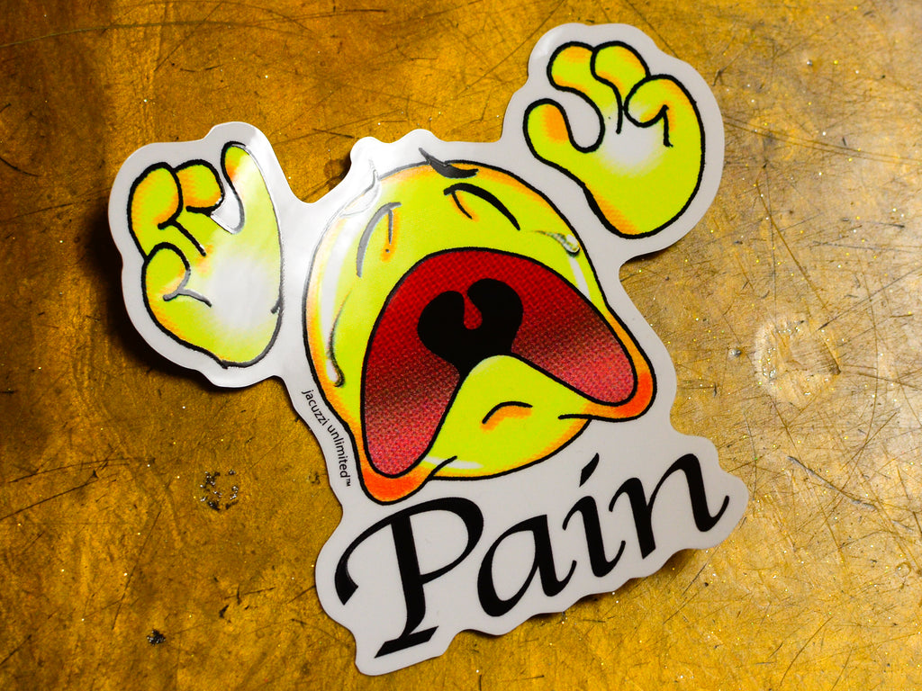 Pain Emoji Sticker
