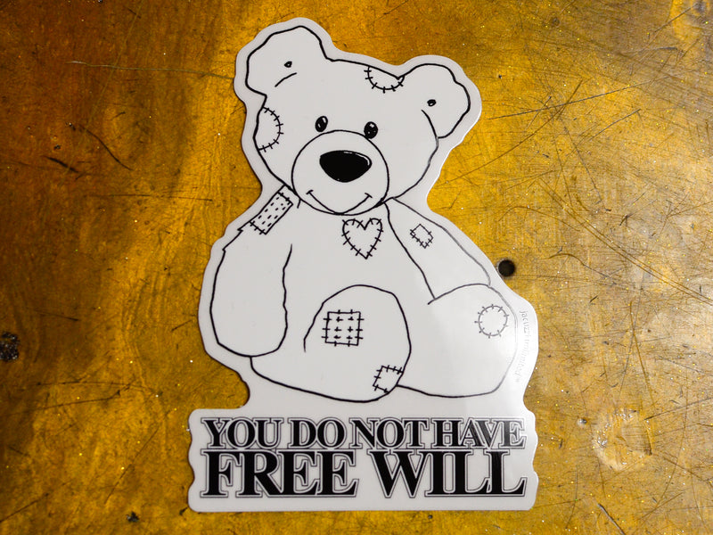 Free Will Sticker – THE SURE STORE