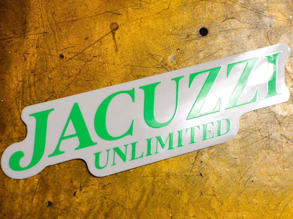Jacuzzi Unlimited Sticker - Mint