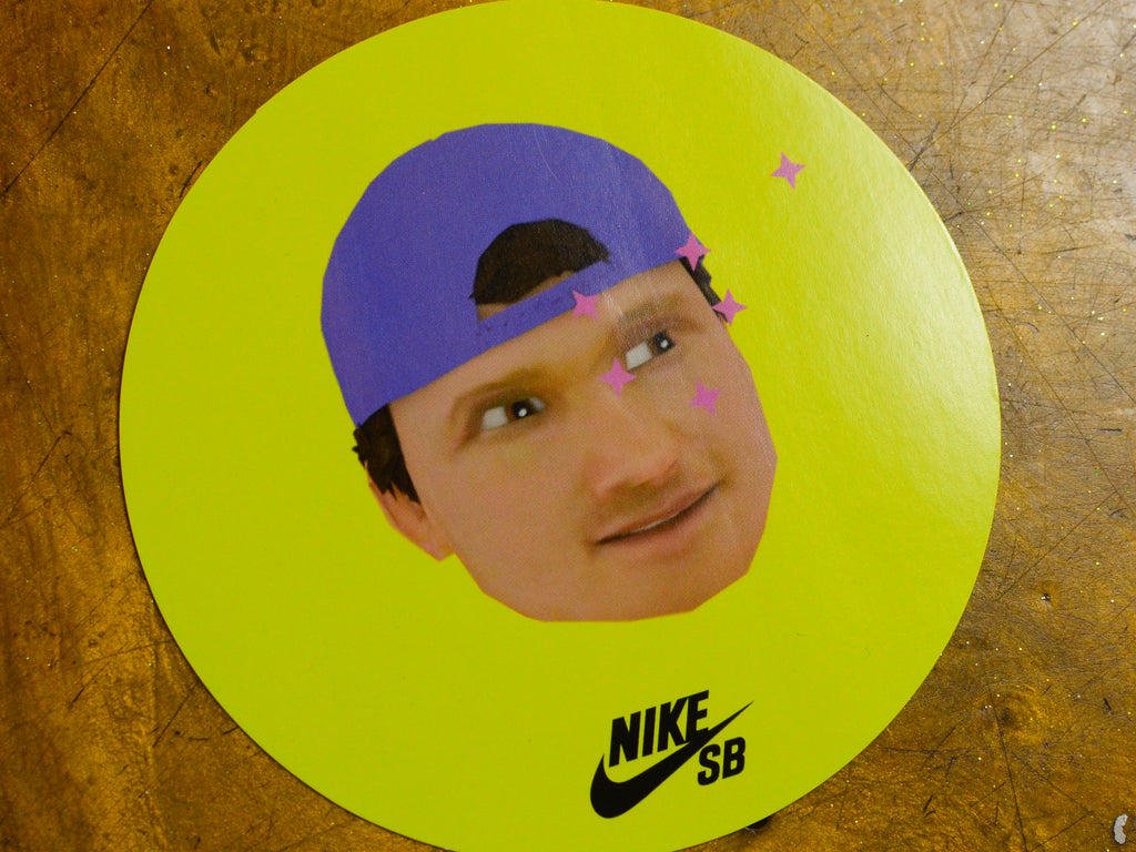 Shane's Head Sticker