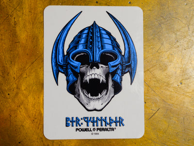 Per Welinder Viking Skull Sticker