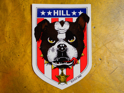 Powell Peralta Frankie Hill Bulldog Sticker