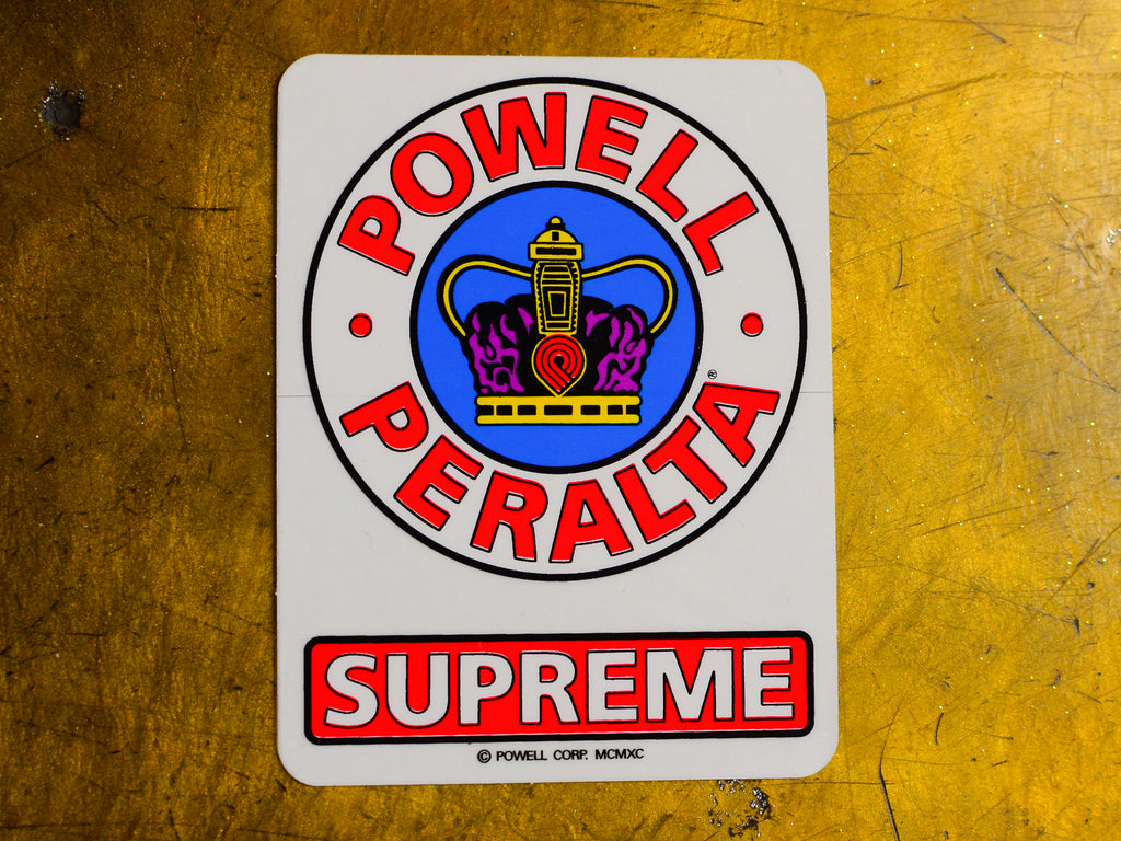 Powell Peralta Supreme Sticker
