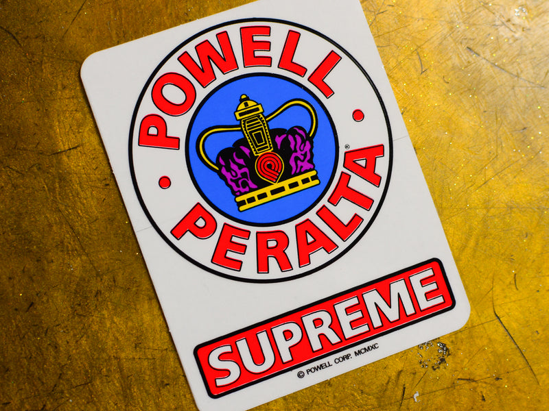 Powell Peralta Supreme Sticker