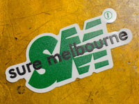 Small Droor SM Sticker - Green