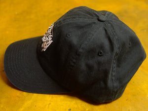 Two Dice Washed Low Pro Cap - Black