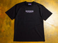 Little Lonsdale St. Heavyweight Embroidered T-Shirt - Black / Grey