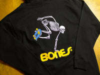 Skate Skeleton Hoody - Black