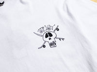 Surf Skate Skull 50/50 T-Shirt - White