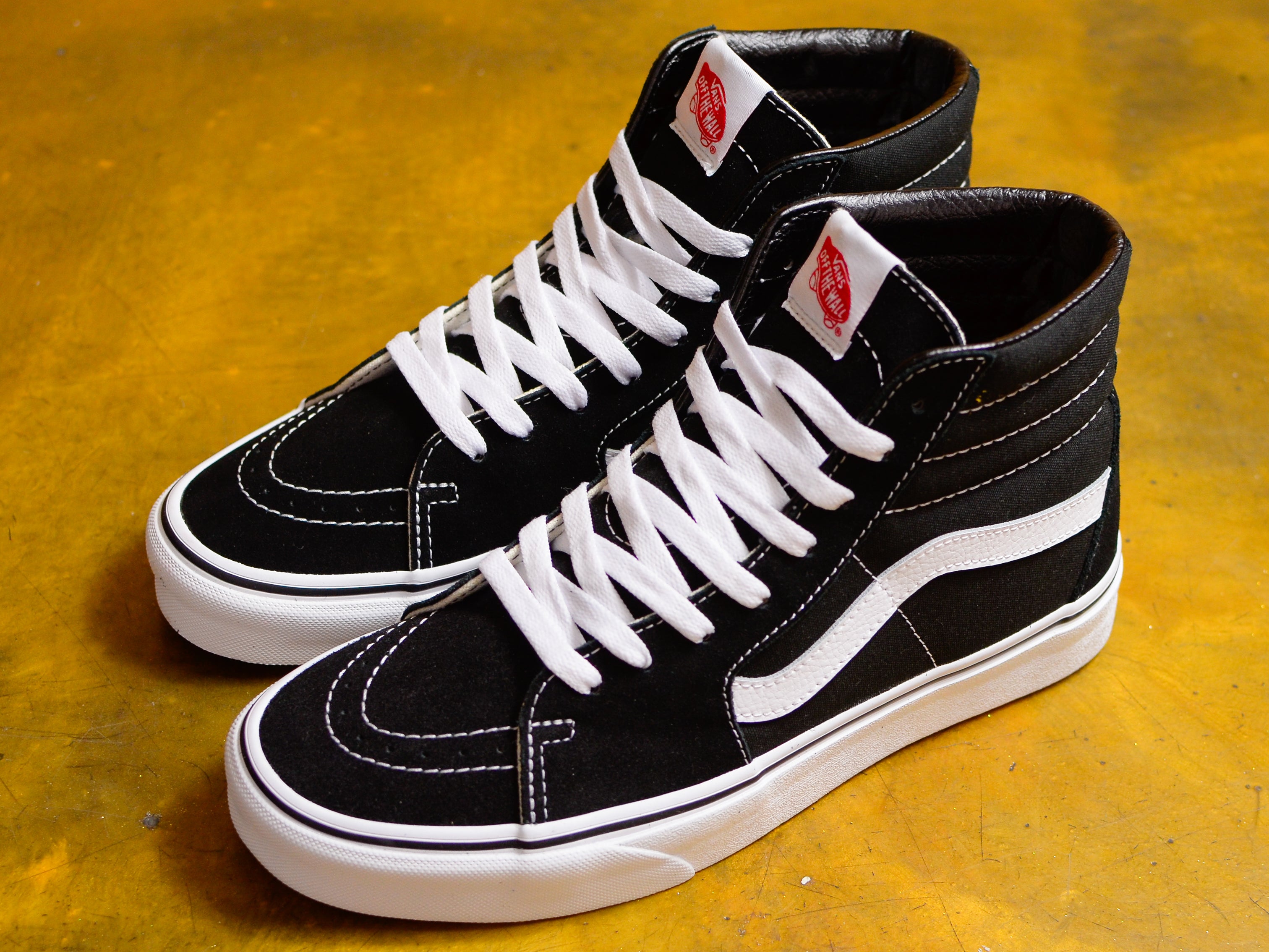 Sk8-Hi Black Black White – THE SURE STORE - Main Image