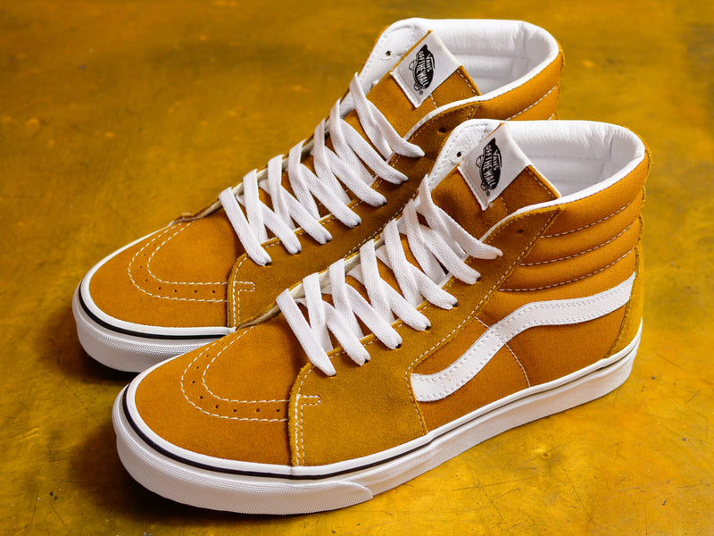 Sk8 Hi Ochre Vans Outfit Sk8-Hi Colour Theory Golden Brown – THE