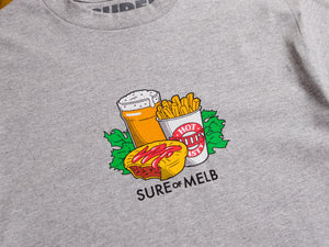 Fruit Of The Melb T-Shirt - Athletic Heather