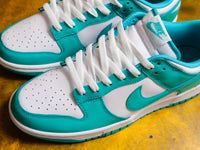 Nike Dunk Low Retro "Be True To Your School" - White / Clear Jade