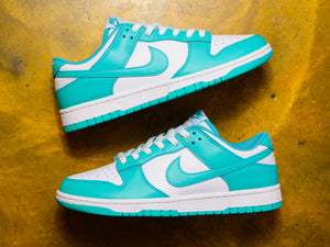 Dunk Low Retro "Be True To Your School" - White / Clear Jade