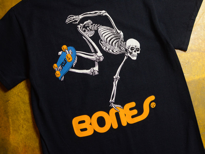 Skate Skeleton T-Shirt - Black