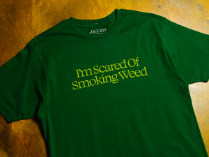 I’m Scared T-Shirt - Dark Green