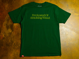 I’m Scared T-Shirt - Dark Green