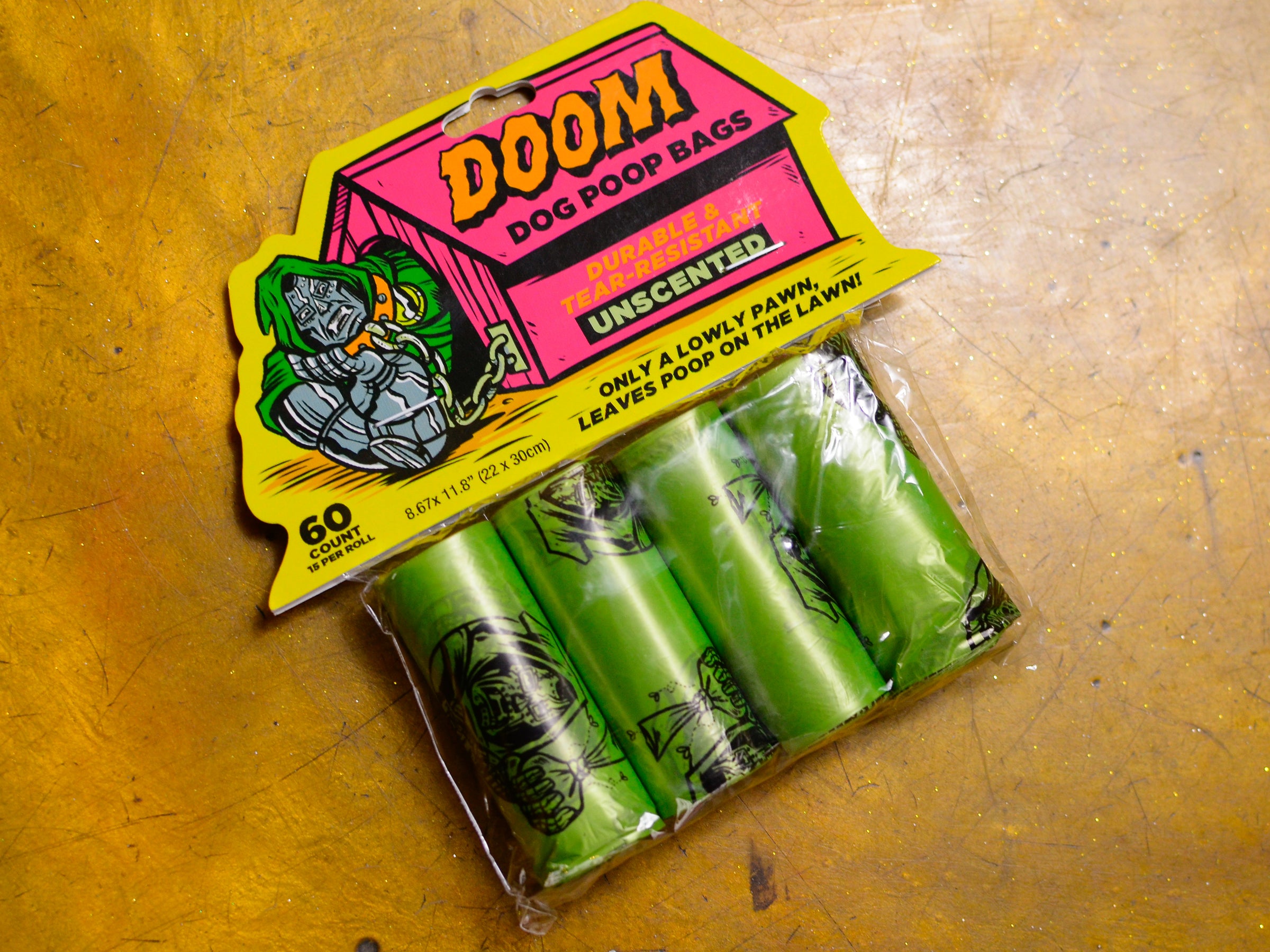 Doom Brand Dog Poop Bags