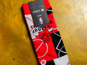 Chicago Bulls Zone Sock - Red