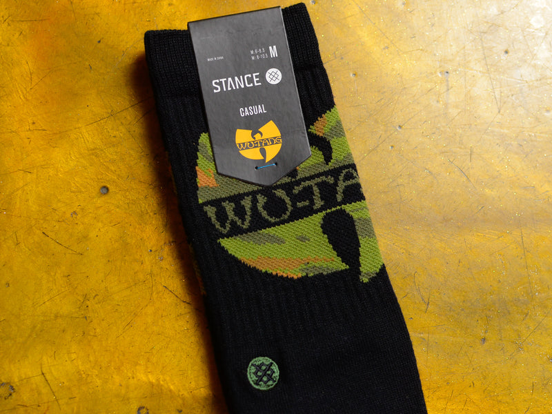 Wu-Tang Clan In Da Front Sock - Black