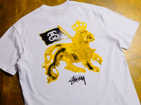 Gold Lion T-Shirt - White