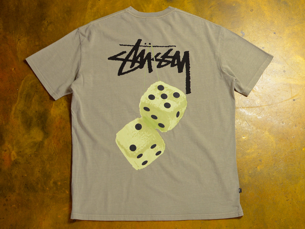 Fuzzy Dice T-Shirt - Pigment Olive