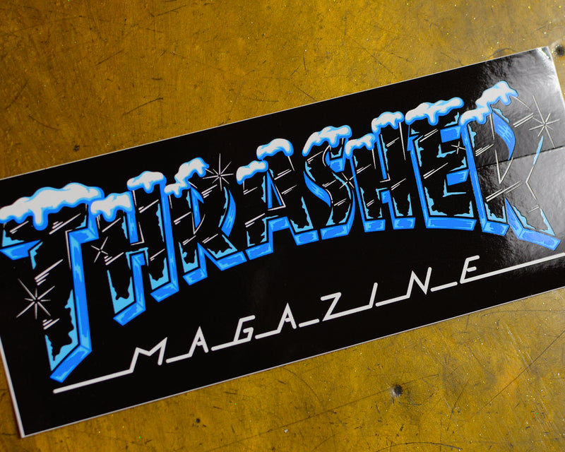 Thrasher Magazine Frosty Big Sticker