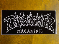 Thrasher Magazine Outline Flame Big Sticker