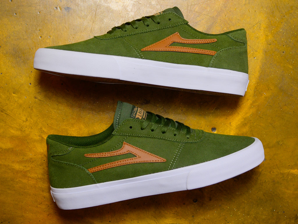 Manchester - Olive / Cord Suede