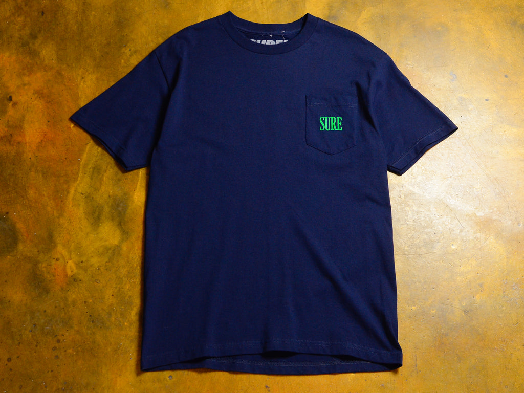 Crew Pocket T-Shirt - Navy