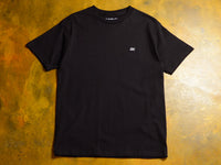 SM Micro Embroidered T-Shirt - Black / Grey