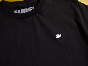 SM Micro Embroidered T-Shirt - Black / White