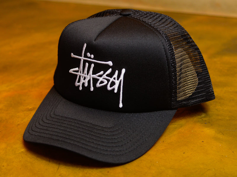 Big Basic Trucker Cap - Black