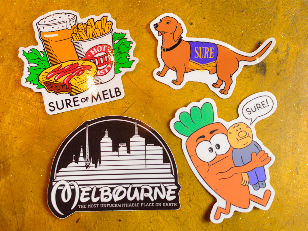 Fruit Of Melb Sticker 3"