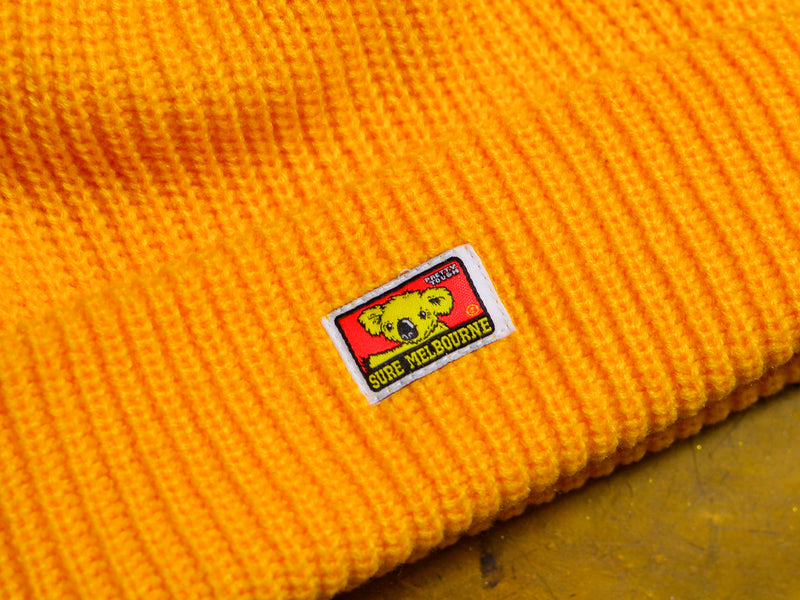 Clippy Cable Beanie - Gold