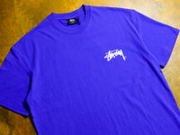 Solid Shadow Stock Heavy Weight T-Shirt - Bright Blue