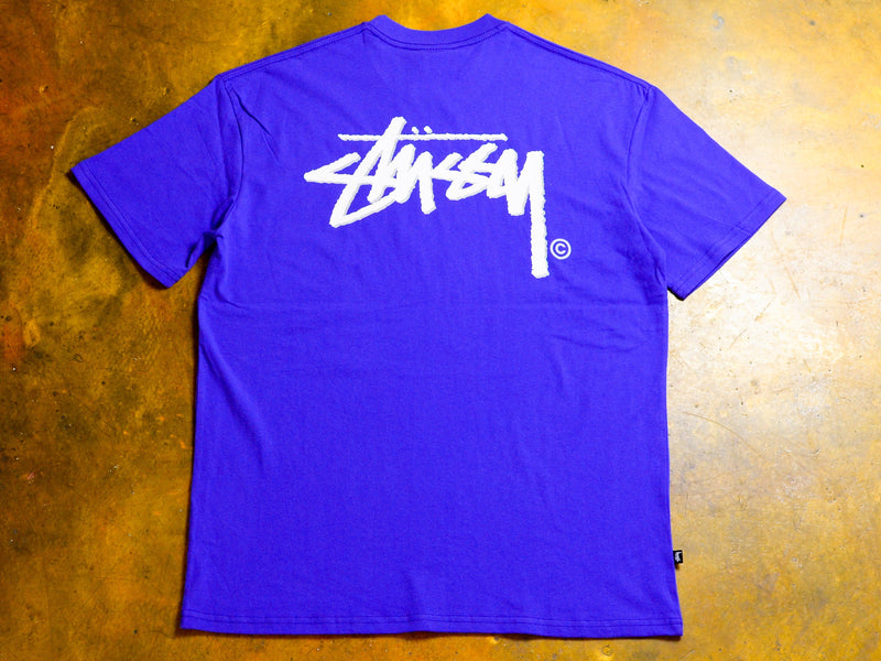 Solid Shadow Stock Heavy Weight T-Shirt - Bright Blue