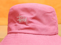 Graffiti Cord Bucket Hat - Candy Pink
