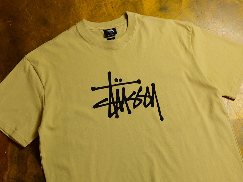 Solid Graffiti T-Shirt - Khaki