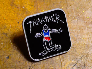 Thrasher Gonz Logo Lapel Pin