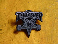 Thrasher Skate Goat Pin