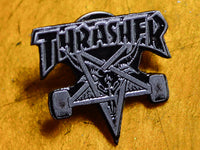 Thrasher Skate Goat Pin