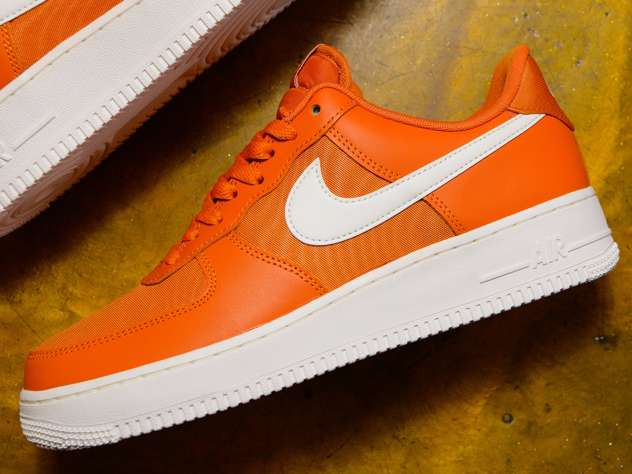 NIKE AIR FORCE 1 LV8 2 (GS) 'MONARCH/SAIL' ₹7,495 UK 3-6 🧡 There's a lot  to love about the AF1: Its tough stitching and grippy tread…