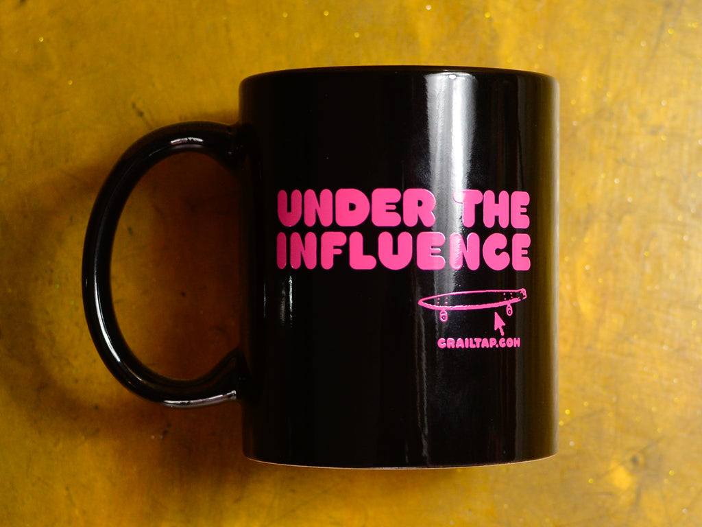 Under The Influence Mug - Black
